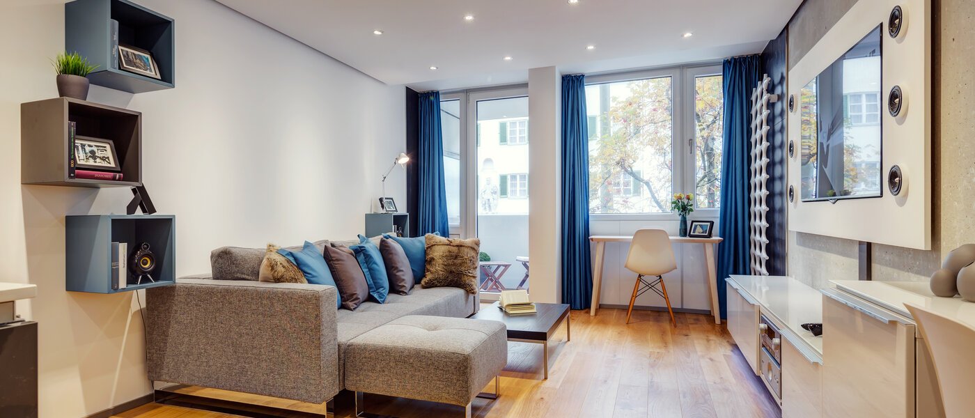 apartamento München Neuhausen 01 salón 9737