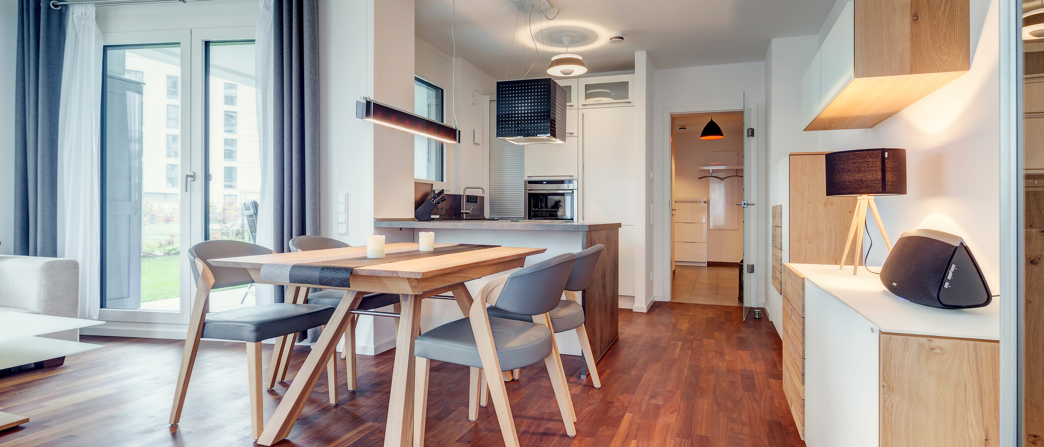 apartamento München Obersendling 04 salón 9748