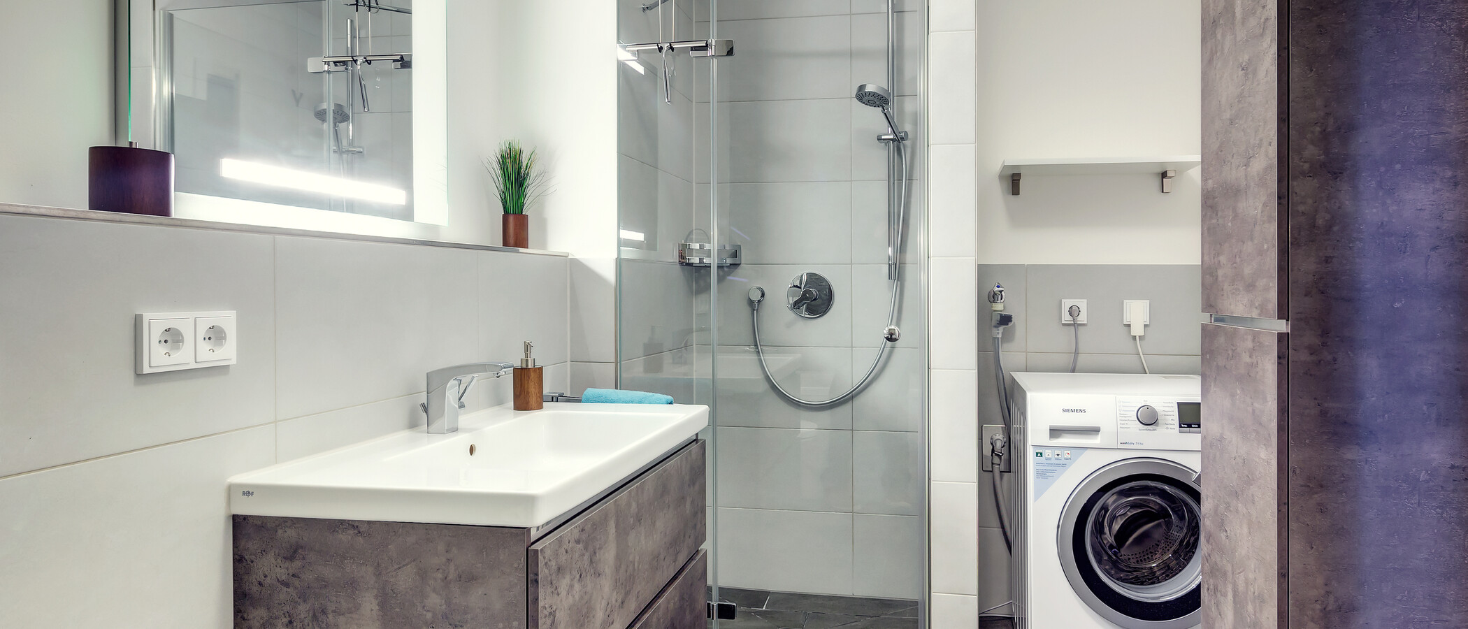 apartamento München Obersendling 03 baño 9748