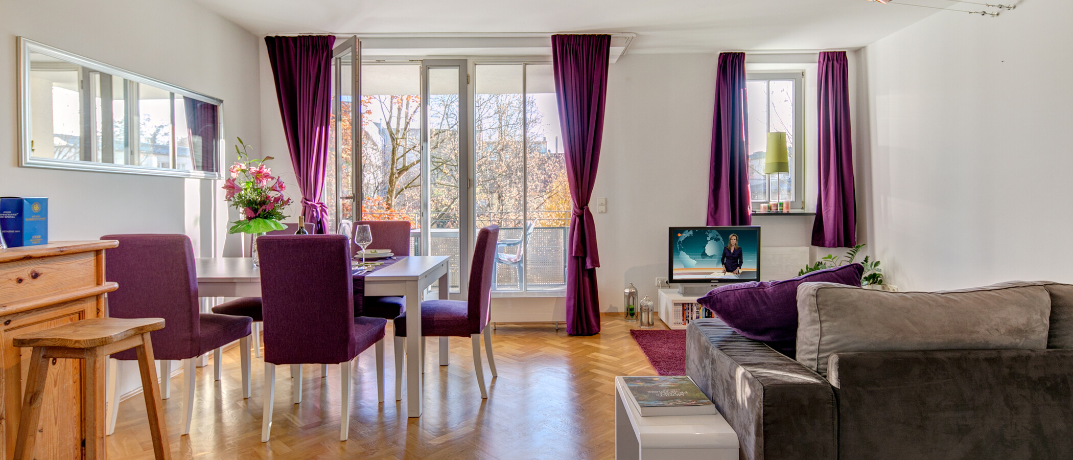 apartamento München Haidhausen 02 salón 9754