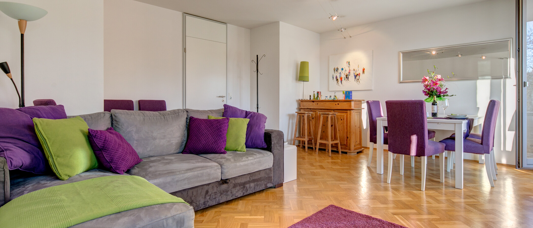 apartamento München Haidhausen 05 salón 9754