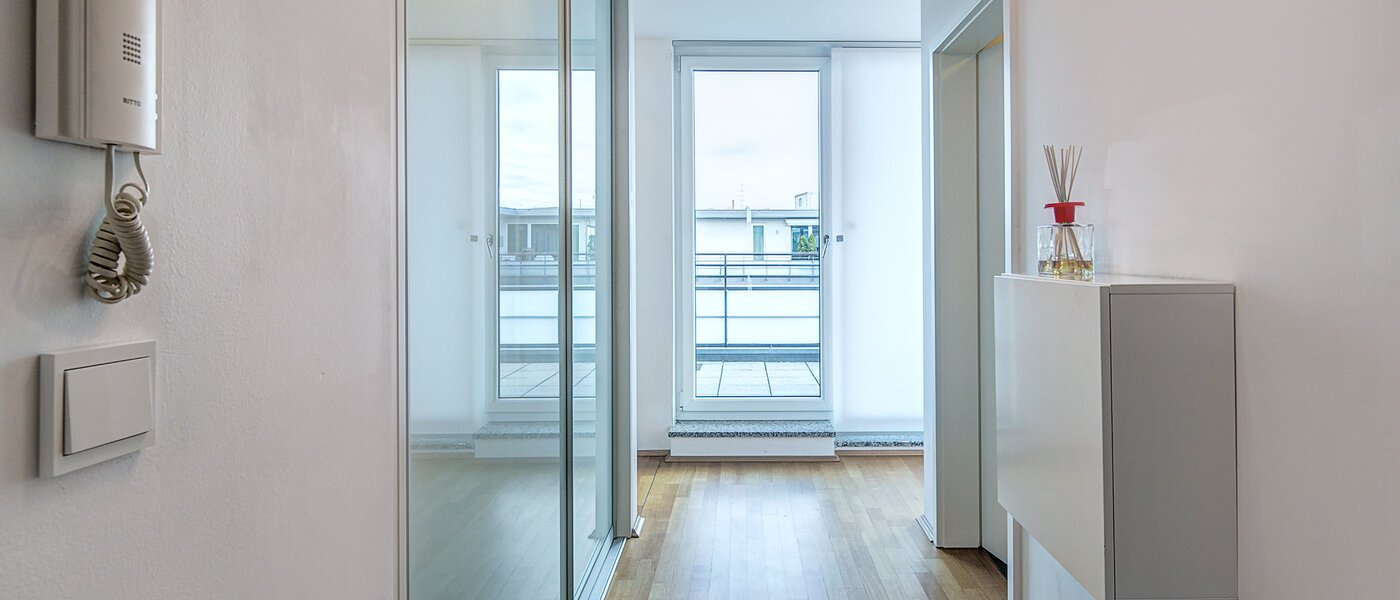 ático lujoso München Obergiesing 03 pasillo 9778