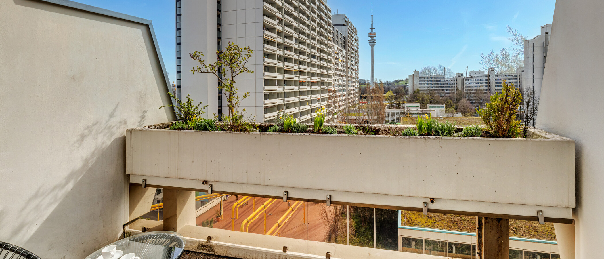 apartamento München Olympiadorf 02 balcón 9781