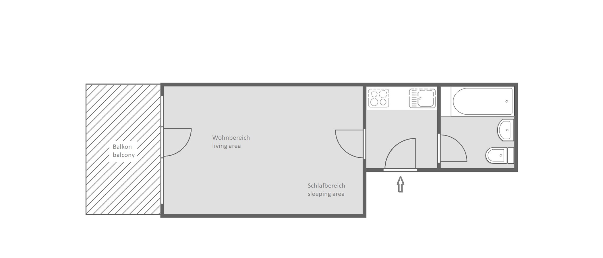 apartamento München Olympiadorf 01 plano 9781