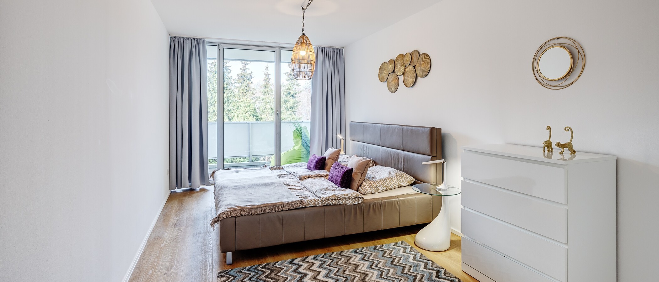 apartamento München Schwabing-Nord (zw. Leopoldstraße & Englischen Garten) 01 dormitorio 9789