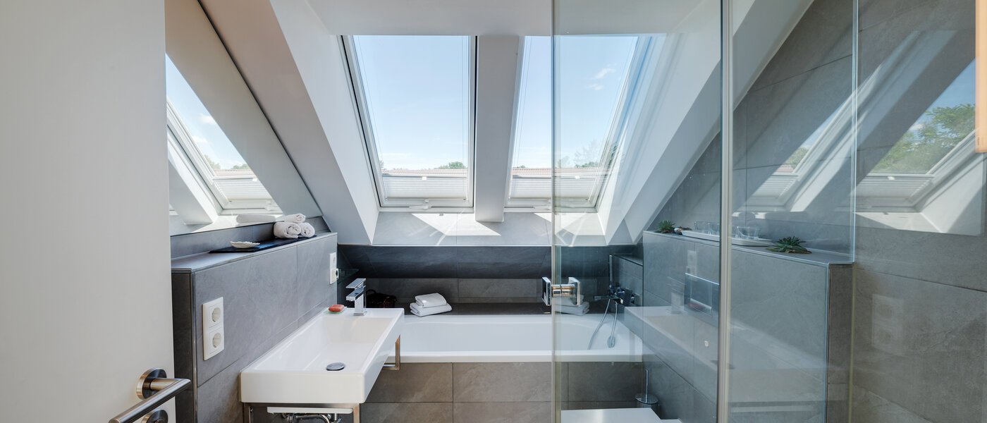 ático con terraza München Untermenzing 01 baño 9794