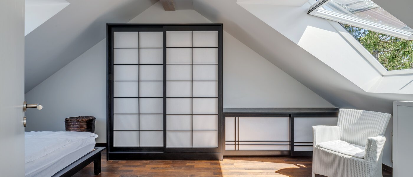 ático con terraza München Untermenzing 02 dormitorio 9794