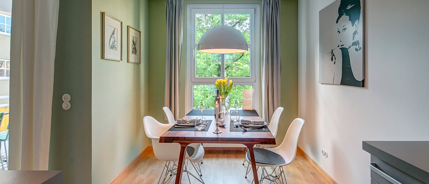 apartamento München Nymphenburg-Gern 01 comedor 9853