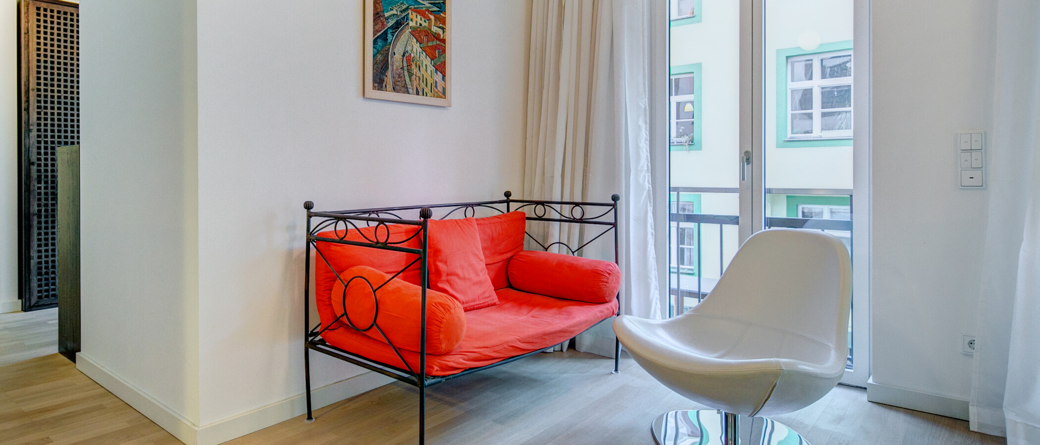 apartamento München Maxvorstadt - Universitätsviertel 05 salón 9869