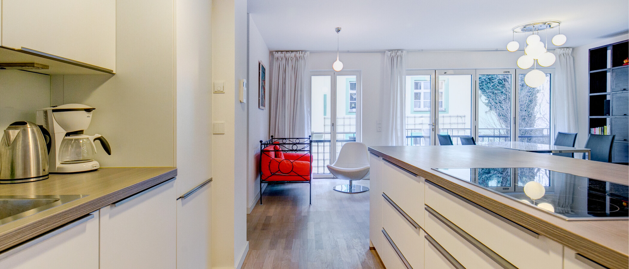 apartamento München Maxvorstadt - Universitätsviertel 04 cocina 9869