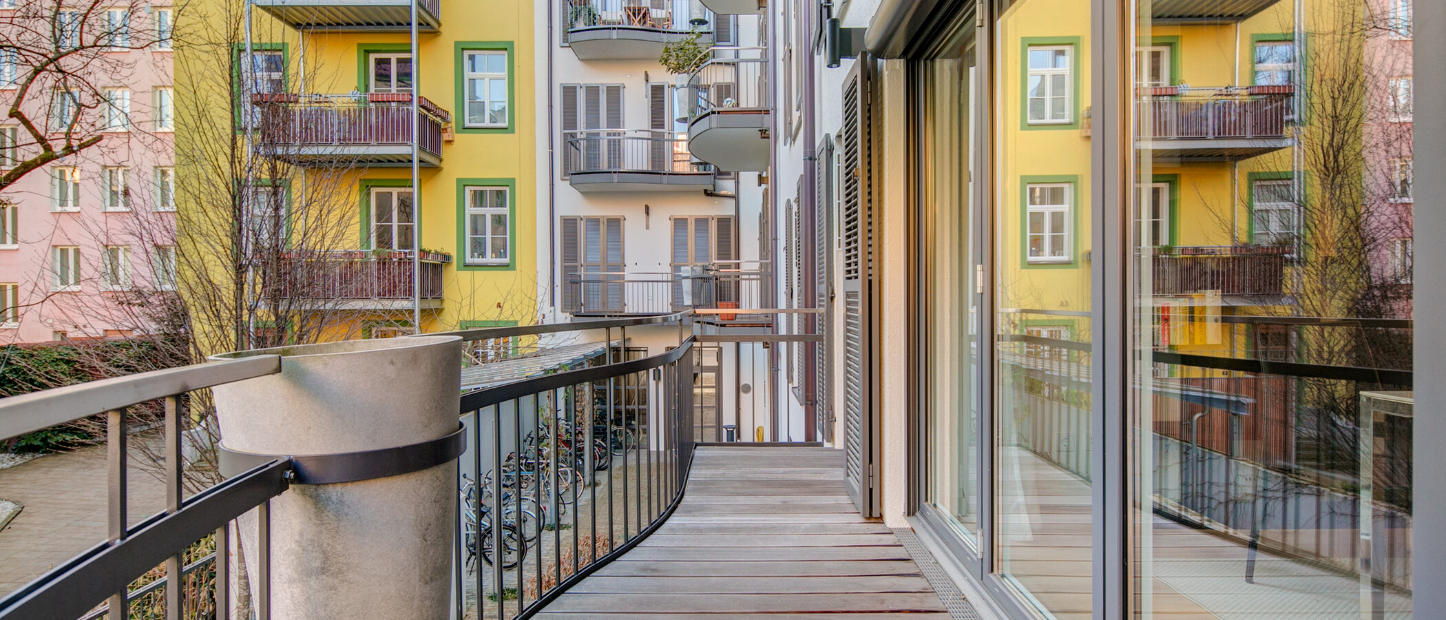 apartamento München Maxvorstadt - Universitätsviertel 02 balcón 9869