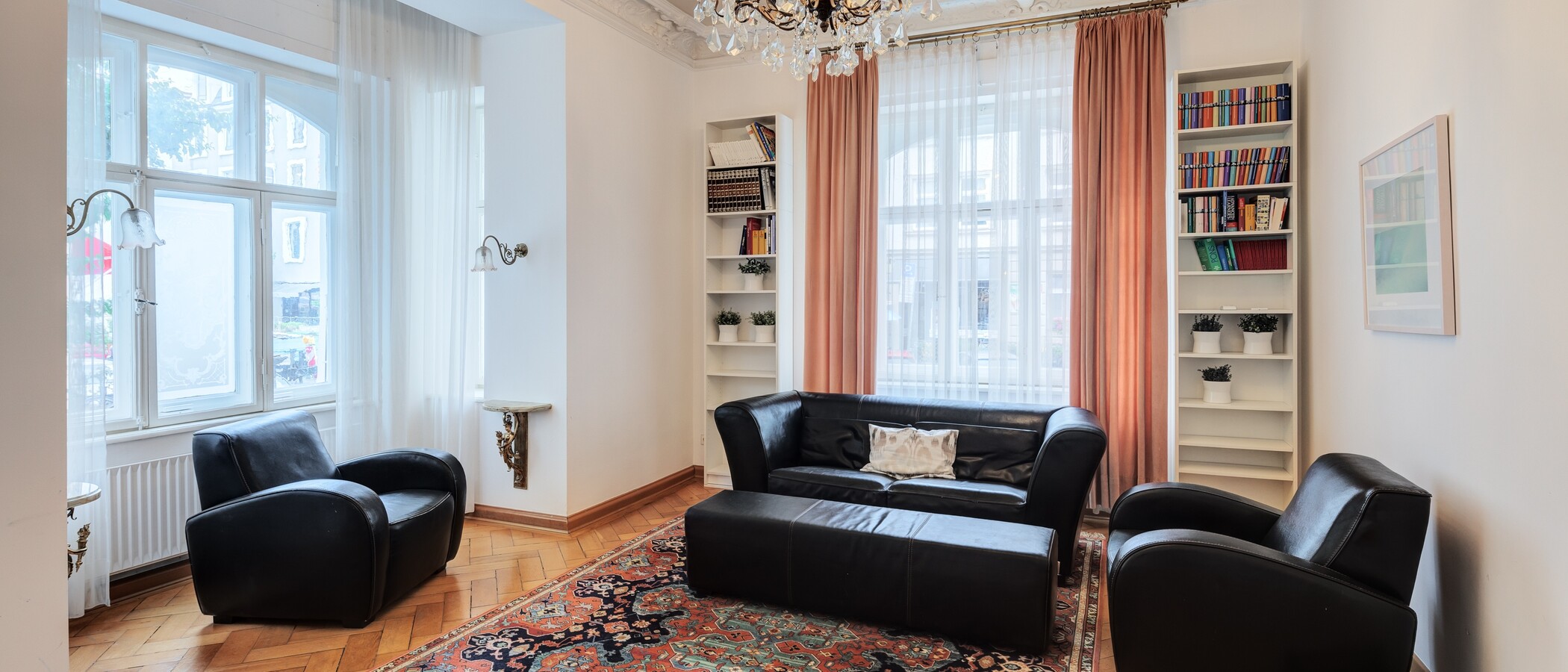 apartamento München Schwabing-Nord (zw. Belgrad- & Leopoldstraße) 01 sala de estar 9895