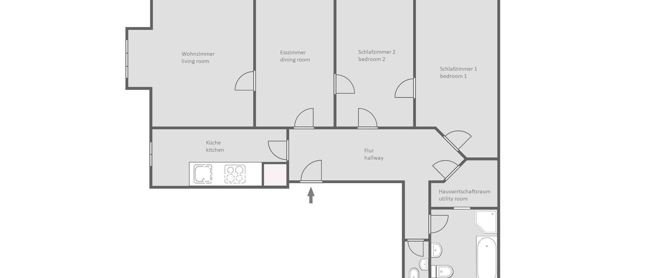 apartamento München Schwabing-Nord (zw. Belgrad- & Leopoldstraße) 01 plano 9895