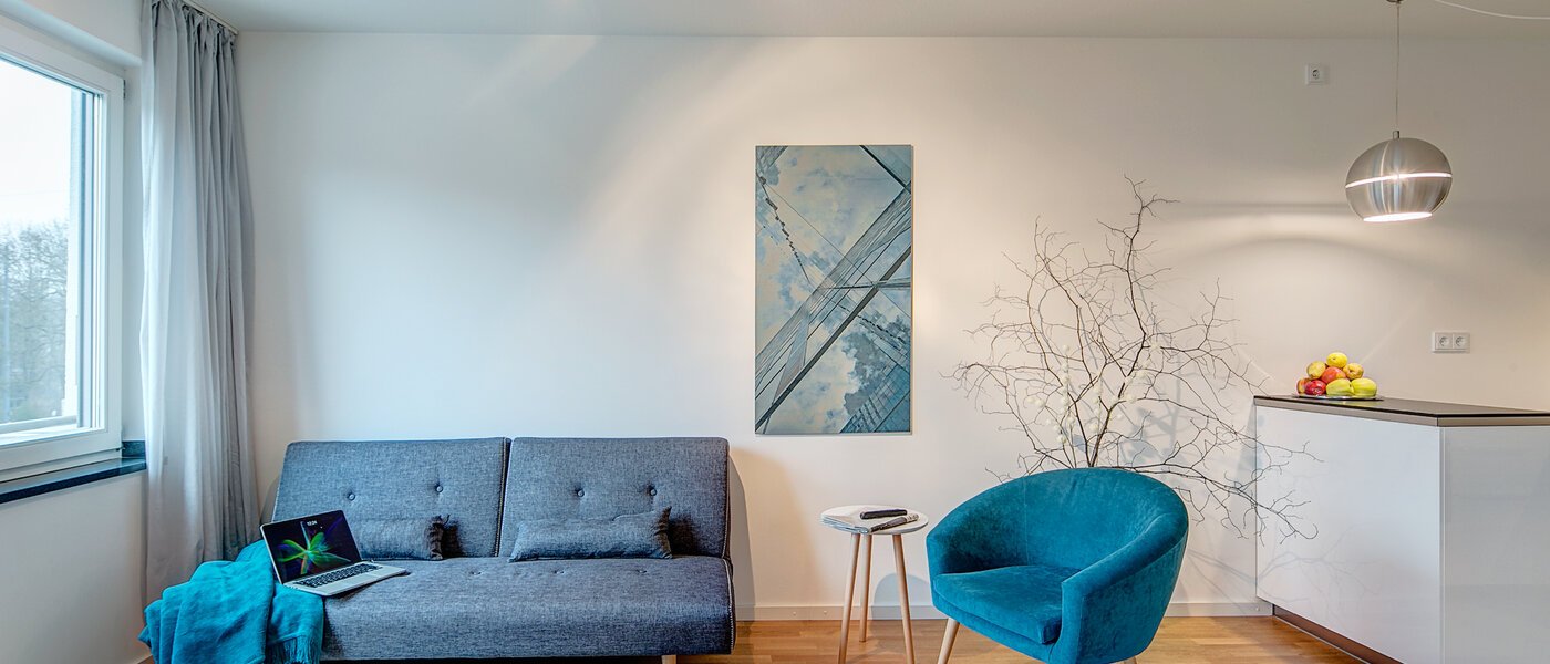 apartamento München Schwabing-Georgenschwaige 01 salón 9904