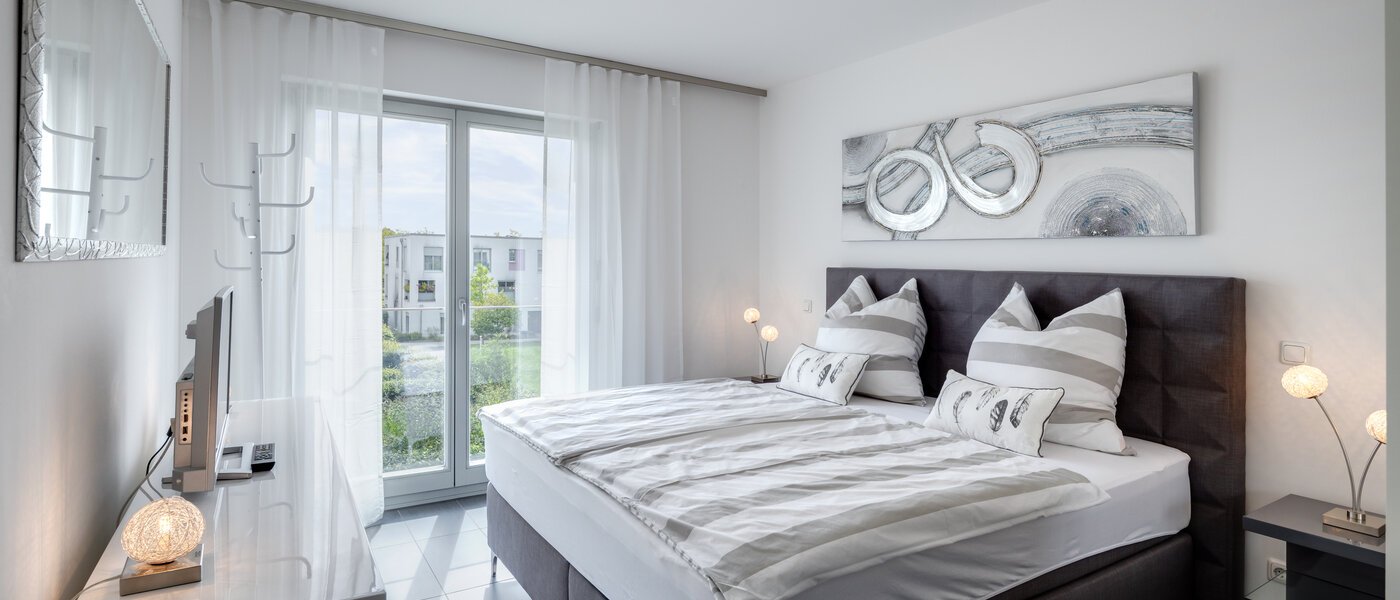 apartamento München Messestadt Riem 01 dormitorio 9917