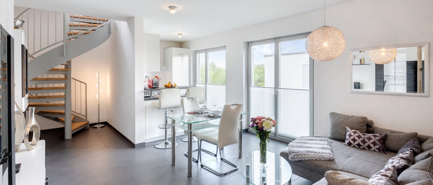 apartamento München Messestadt Riem 02 zona de día  9917