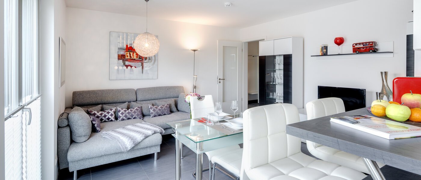 apartamento München Messestadt Riem 06 zona de día  9917