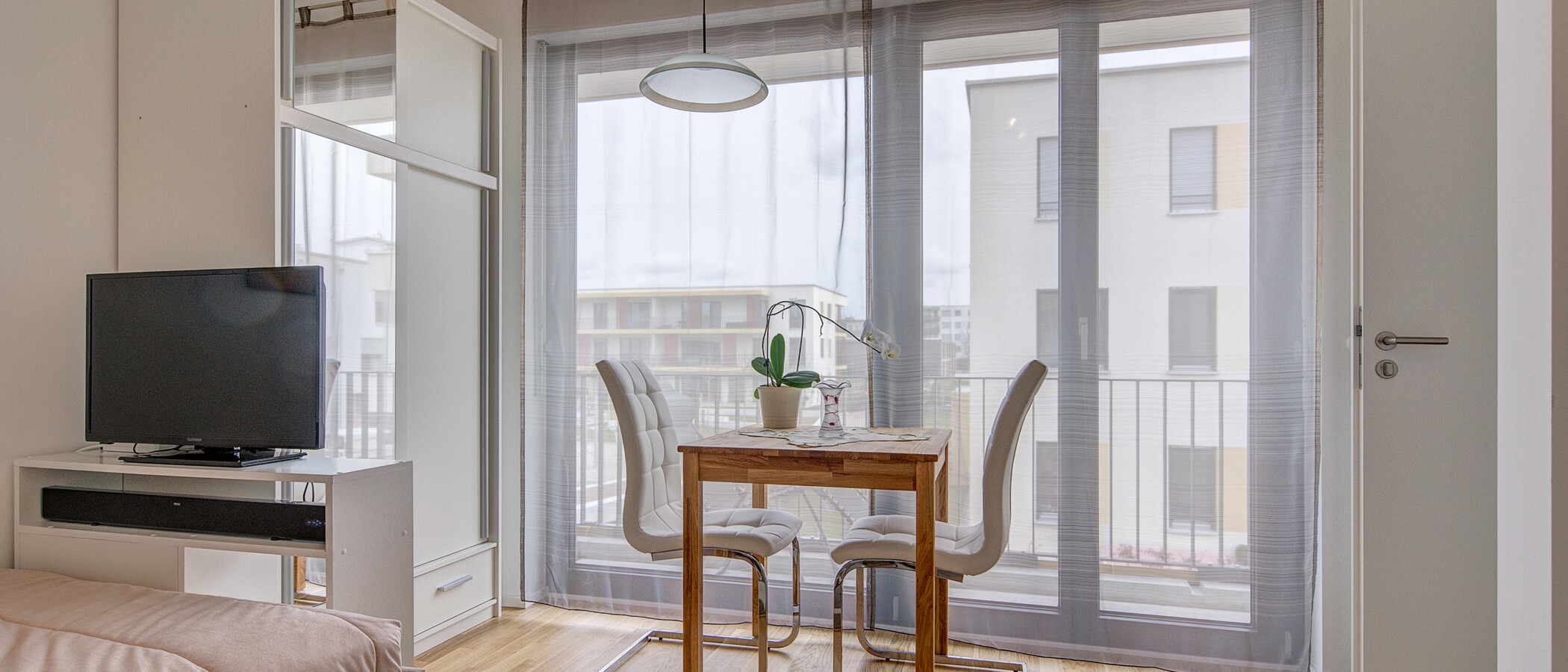 apartamento München Messestadt Riem 01 salón 9927