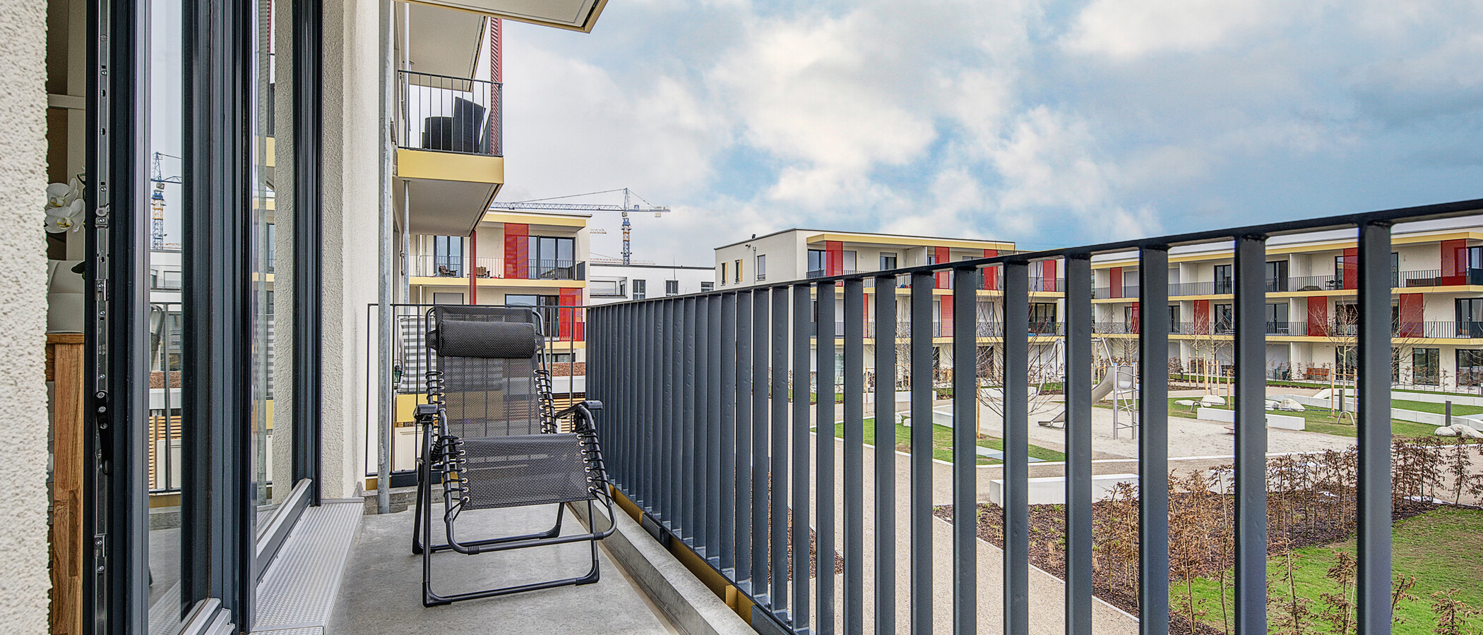 apartamento München Messestadt Riem 01 balcón 9927
