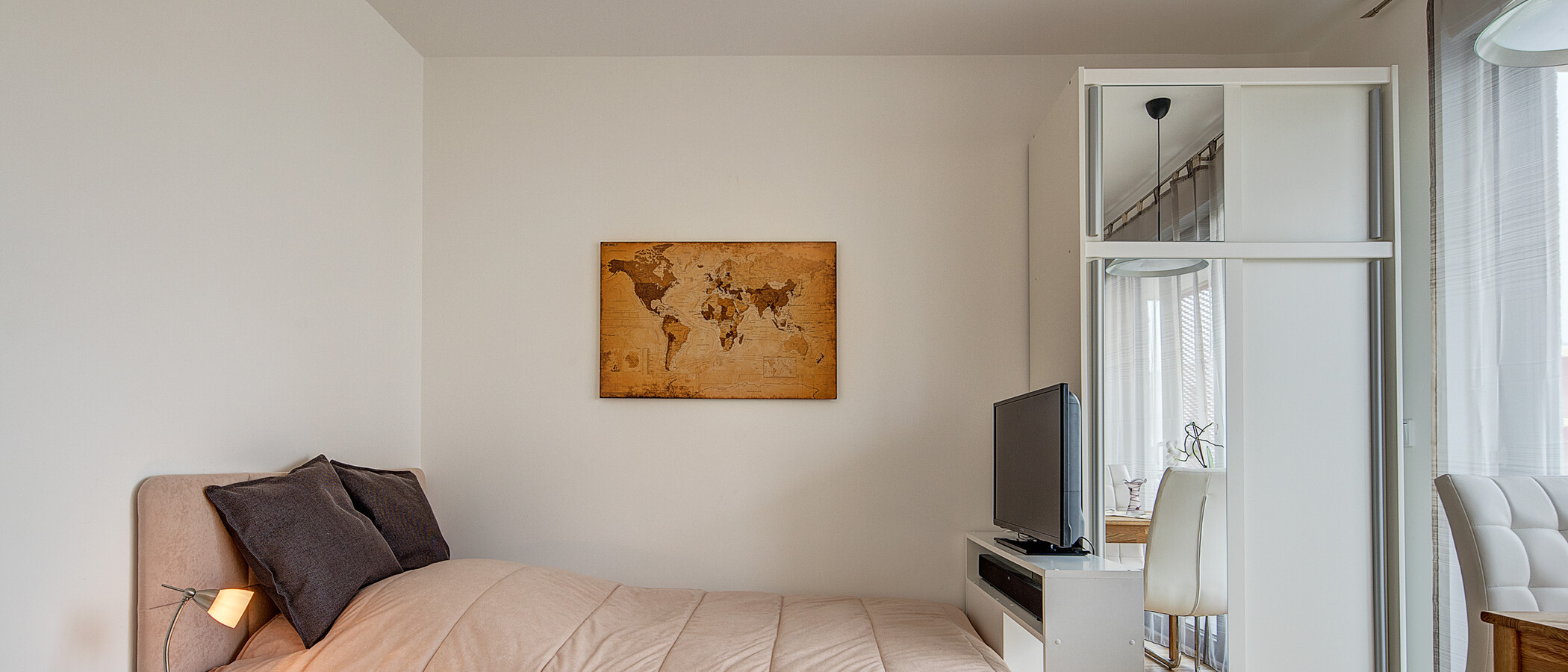 apartamento München Messestadt Riem 01 dormitorio 9927