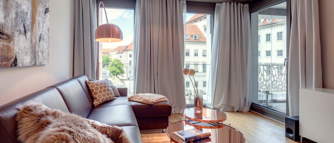 apartamento München Lehel 02 zona de día  9937