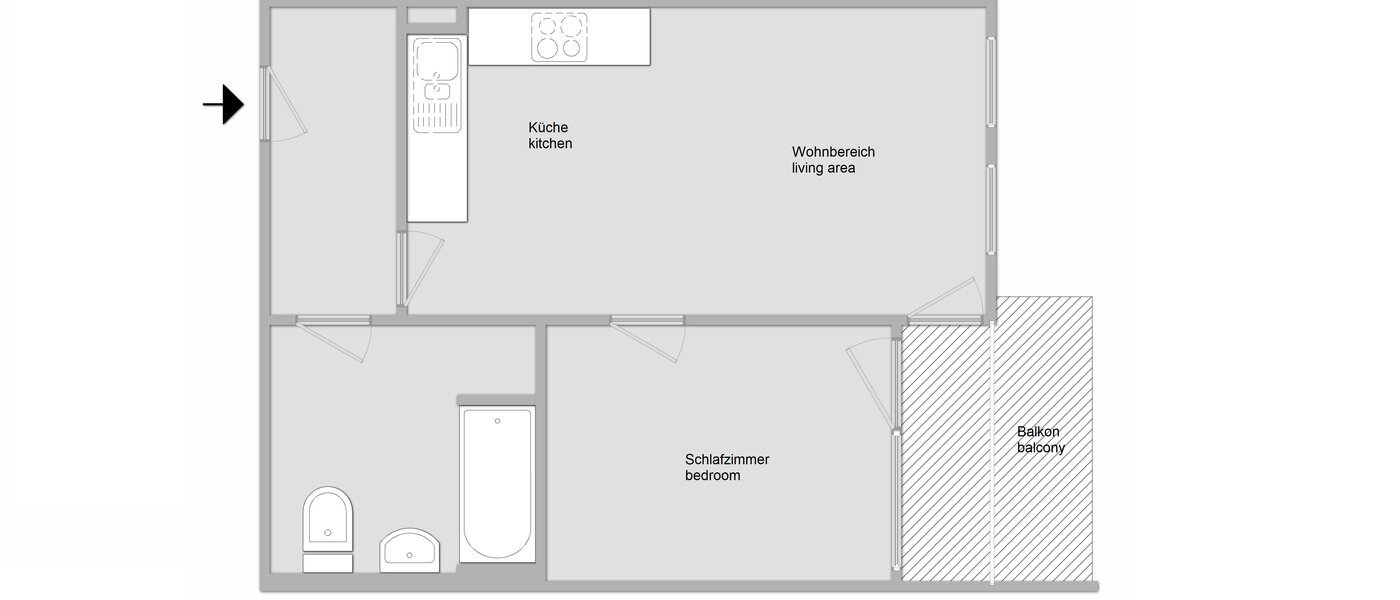 apartamento München Lehel 01 plano 9937