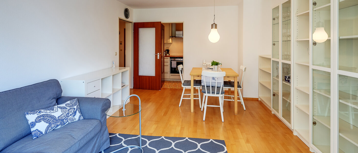 apartamento München Moosach 04 zona de día  9941