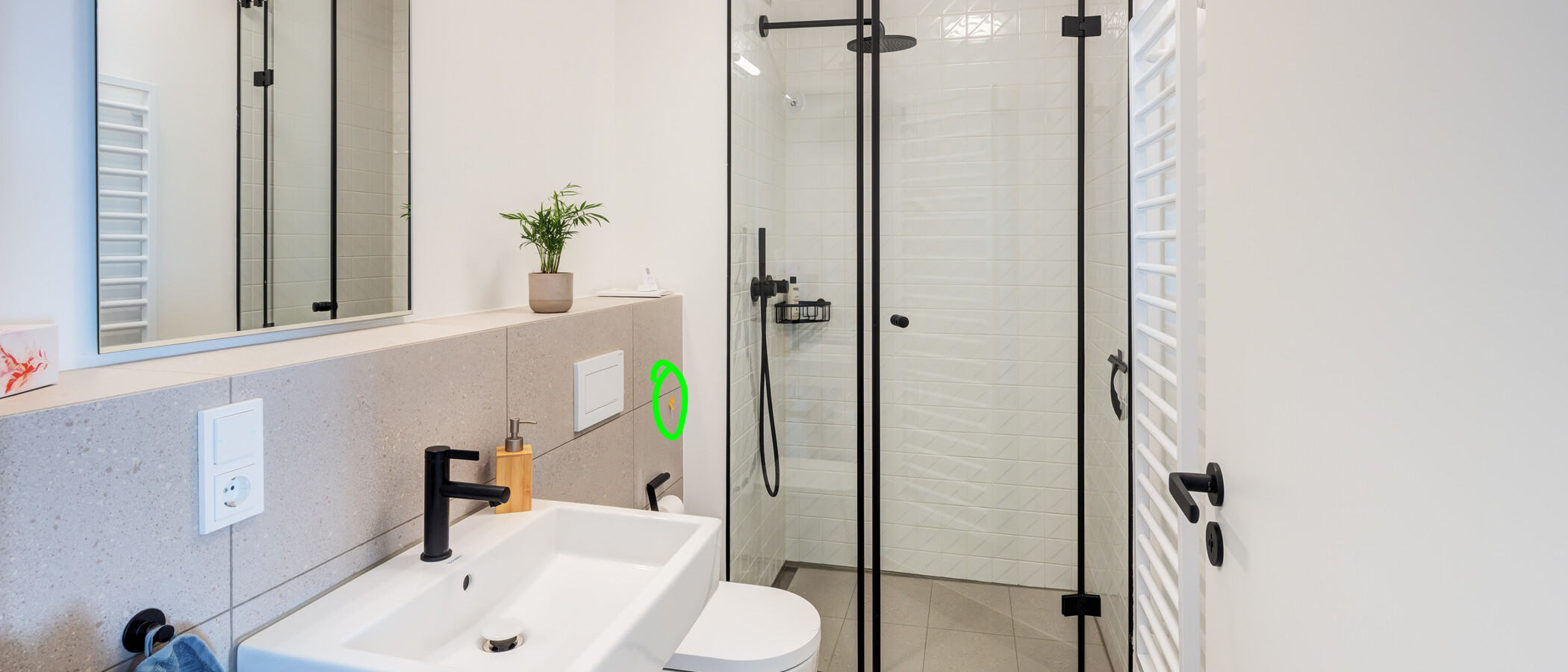 villa München Schwabing - Domagkpark 01 baño 995