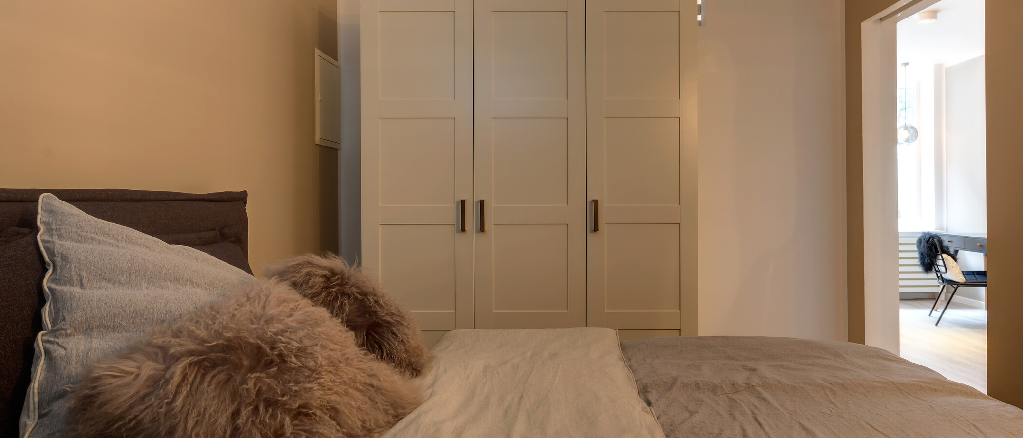 apartamento München Schwabing-West (rund um den Hohenzollernplatz) 04 dormitorio 9957