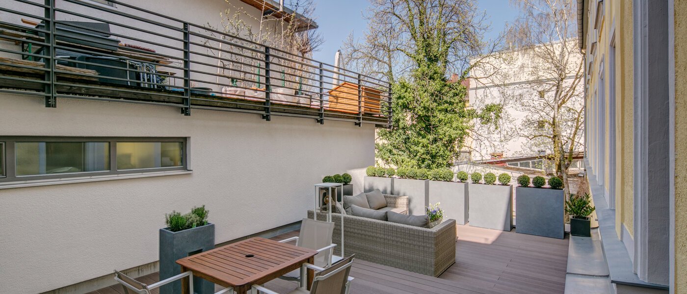 apartamento München Gärtnerplatzviertel 02 terraza 9966
