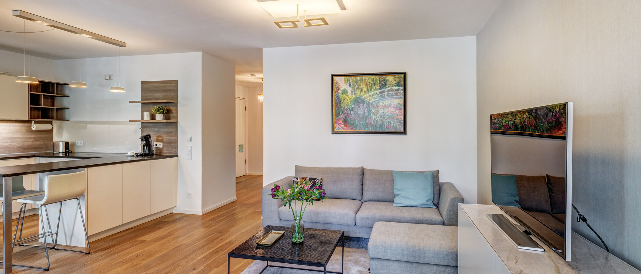 apartamento München Ludwigsvorstadt 04 zona de día  9983