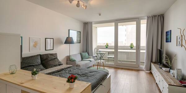 apartamento de 1 habitación | Múnich-Milbertshofen | 10605