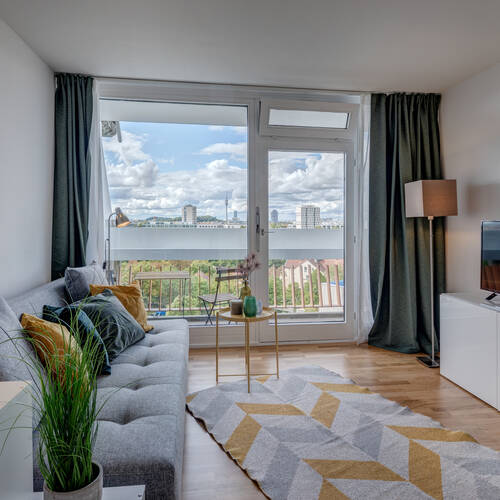 apartamento de 1 habitación | Múnich-Schwabing | 10753