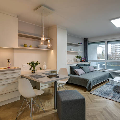 apartamento de 1 habitación | Múnich-Schwabing | 10867