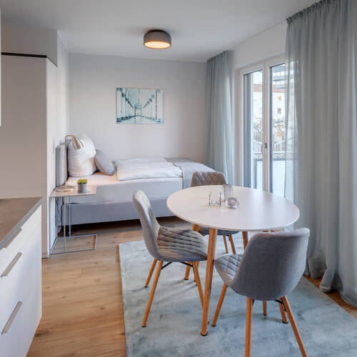 apartamento de 1 habitación | Múnich-Milbertshofen | 11967