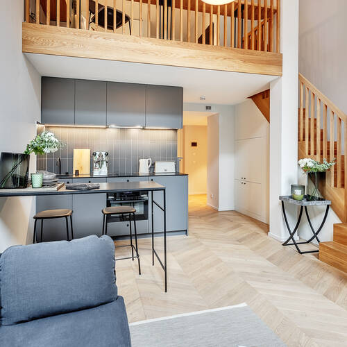 dúplex con galería de 1.5 habitaciones | Múnich-Herzogpark | 12611