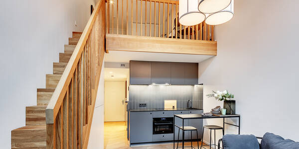 dúplex con galería de 1.5 habitaciones | Múnich-Herzogpark | 12618