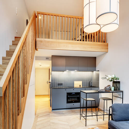 dúplex con galería de 1.5 habitaciones | Múnich-Herzogpark | 12618