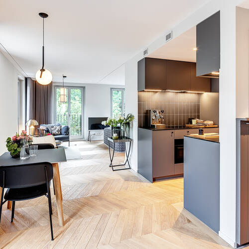 apartamento de 1 habitación | Múnich-Herzogpark | 12619