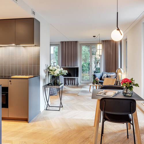 apartamento de 1 habitación | Múnich-Herzogpark | 12620