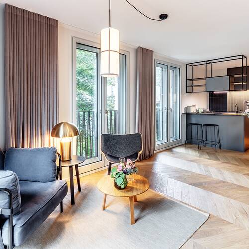 apartamento de 1 habitación | Múnich-Herzogpark | 12628