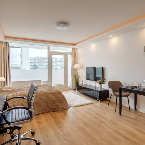apartamento de 1 habitación | Múnich-Olympiazentrum | 12868