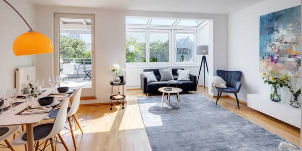 ático con terraza de 2 habitaciones | Múnich-Maxvorstadt | 13461