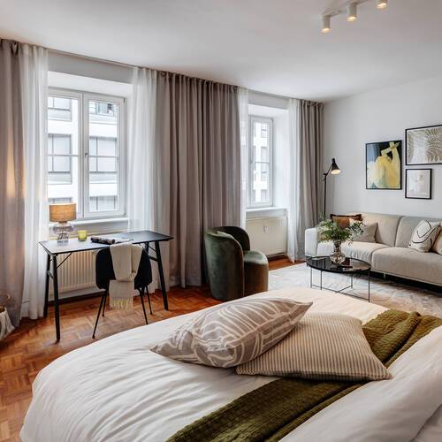 apartamento de 1 habitación | Múnich-Lehel | 13583