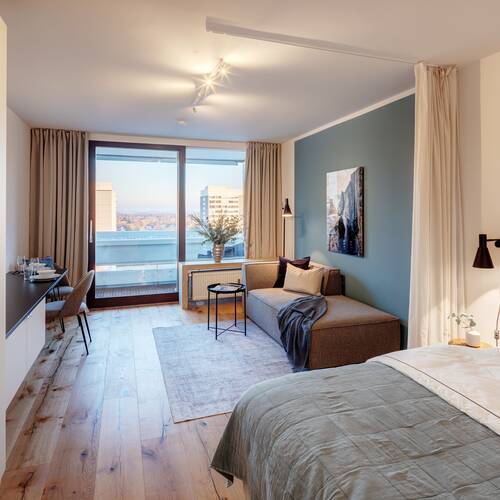 apartamento de 1 habitación | Múnich-Arabellapark | 13725