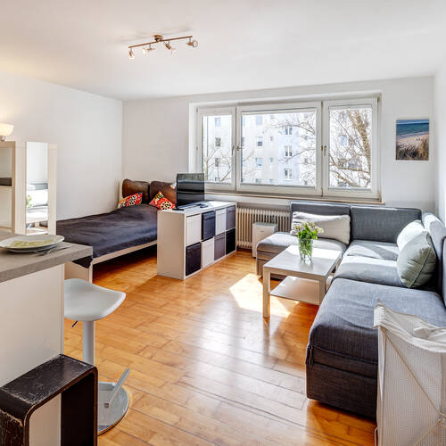 apartamento de 1 habitación | Múnich-Schwabing-West | 13917