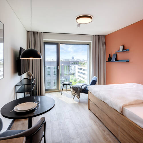 apartamento de 1 habitación | Múnich-Milbertshofen | 13963