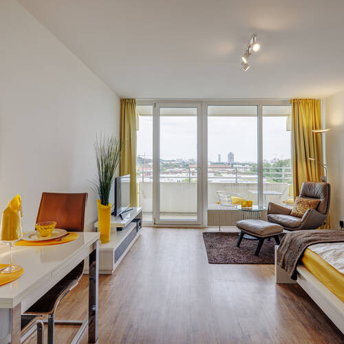 apartamento de 1 habitación | Múnich-Schwabing | 14071