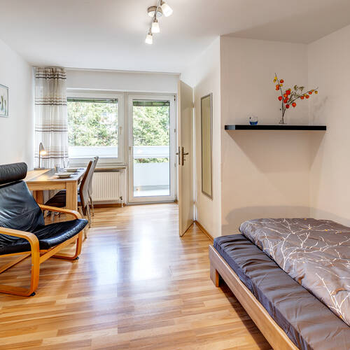 apartamento de 1 habitación | Múnich-Milbertshofen | 4660