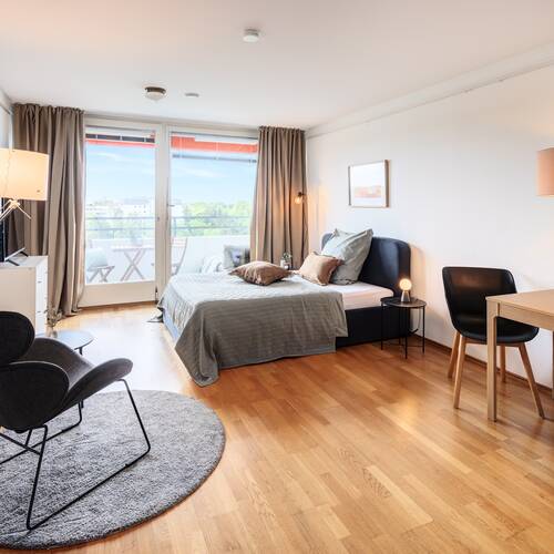 apartamento de 1 habitación | Múnich-Schwabing | 4700